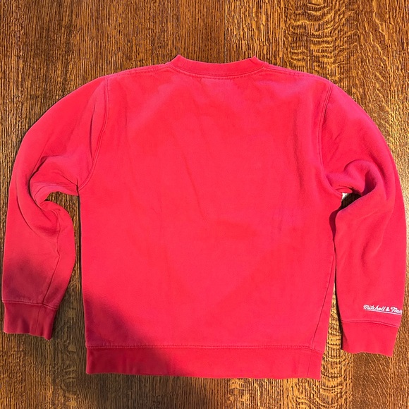 San Francisco 49ers Niners Mitchell & Ness Crewneck Pullover Sweatshirt - Picture 10 of 10